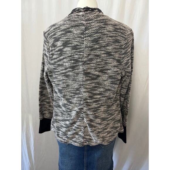 Janet Chung Open-Front Cardigan Sweater - Large - Picture 3 of 8